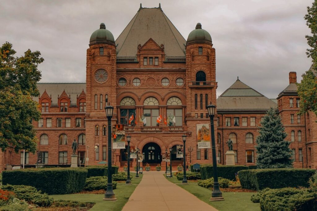 Crafting Captivating Headlines: Your awesome post title goes here Historic Ontario Legislative Building in Toronto, showcasing classic architecture and cultural heritage.